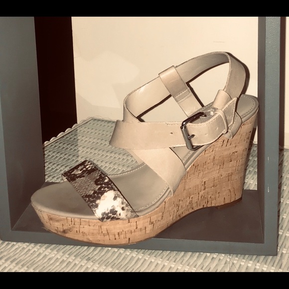 Franco Sarto Wedge Sandals - Picture 3 of 9